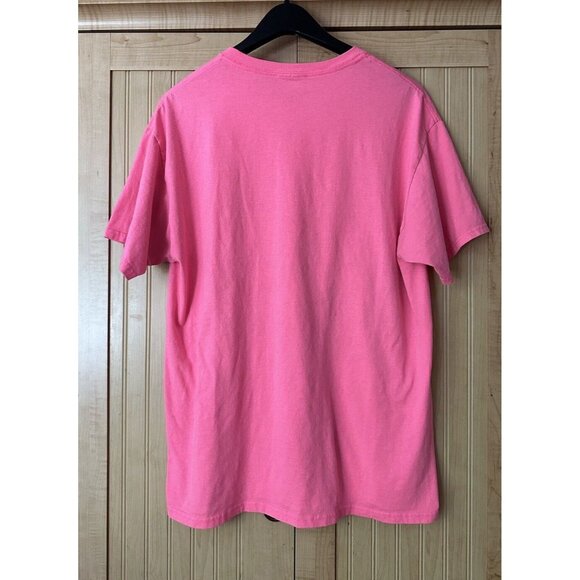 The Golden Girls TV Show ABC Stay Golden Men's Tee Size L 42/44 Neon Pink VTG - Picture 4 of 4